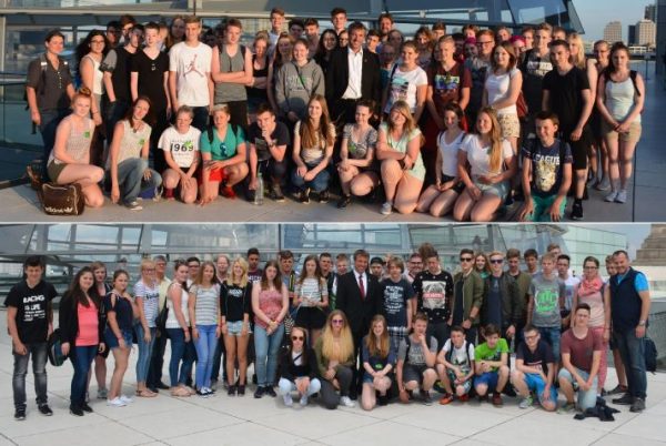 Gründungsjahrgang der IGS Krummhörn besucht den Deutschen Bundestag ...